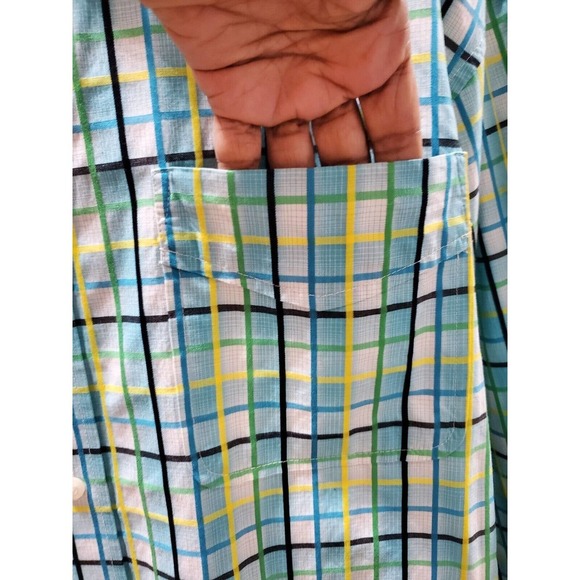 Sean John Men Multicolor 100% Cotton Collared Long Sleeve Buttons Down Shirt 3XL - Picture 4 of 10